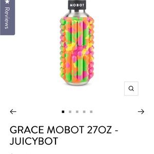 Colorful Foam Roller  Mobot Water Bottle 27oz